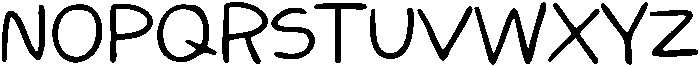 VANILLA CAKE Regular otf (400) Font UPPERCASE