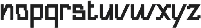 VANMORY Regular otf (400) Font LOWERCASE