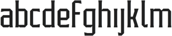 VARSERIF Light otf (300) Font LOWERCASE