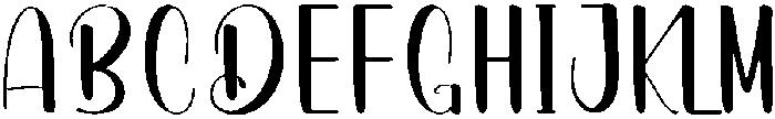 Vacation Regular otf (400) Font UPPERCASE