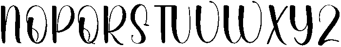 Vacation Regular otf (400) Font UPPERCASE