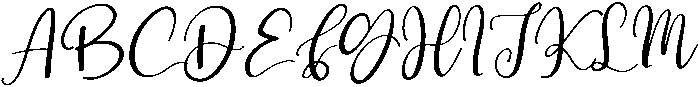 Vacation Regular otf (400) Font UPPERCASE