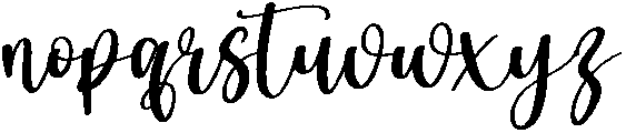 Vacation Regular otf (400) Font LOWERCASE
