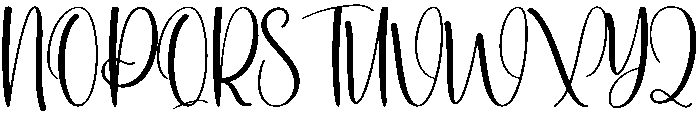 Vacation Regular otf (400) Font UPPERCASE