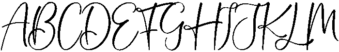 Vacation Regular otf (400) Font UPPERCASE