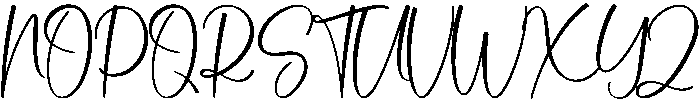 Vacation Regular otf (400) Font UPPERCASE