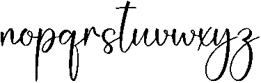 Vacation Regular otf (400) Font LOWERCASE