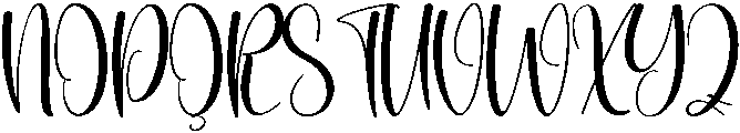 Vacation Regular otf (400) Font UPPERCASE