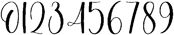 Vacation Regular otf (400) Font OTHER CHARS