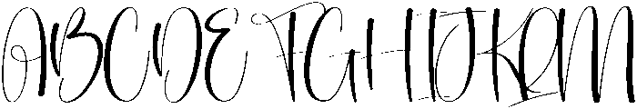 Vacation Regular otf (400) Font UPPERCASE