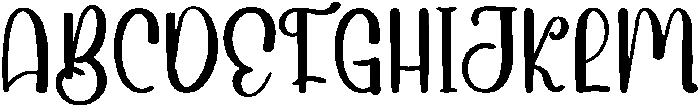 Vacation Regular otf (400) Font UPPERCASE
