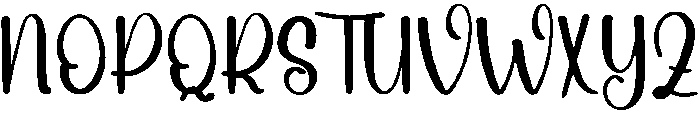 Vacation Regular otf (400) Font UPPERCASE