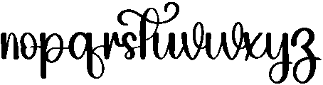 Vacation Regular otf (400) Font LOWERCASE