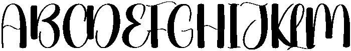 Vacation Regular otf (400) Font UPPERCASE