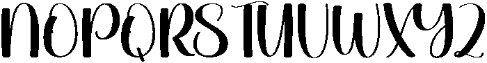 Vacation Regular otf (400) Font UPPERCASE