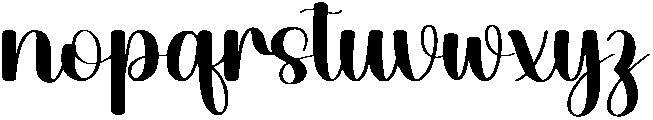 Vacation Regular otf (400) Font LOWERCASE