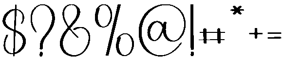 Vacation Regular otf (400) Font OTHER CHARS