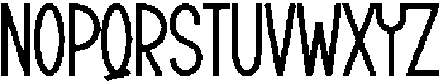 Vacation Regular otf (400) Font UPPERCASE
