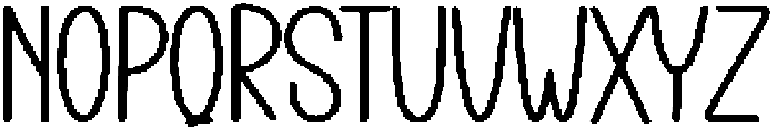 Vacation Regular otf (400) Font UPPERCASE