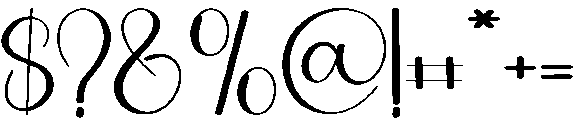 Vacation Regular otf (400) Font OTHER CHARS