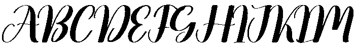 Vacation Regular otf (400) Font UPPERCASE