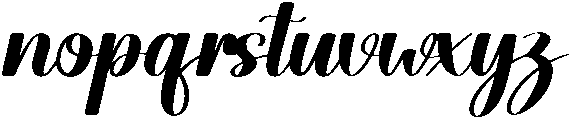 Vacation Regular otf (400) Font LOWERCASE