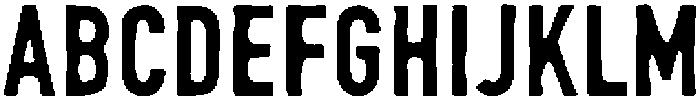 Vacoste Regular otf (400) Font UPPERCASE