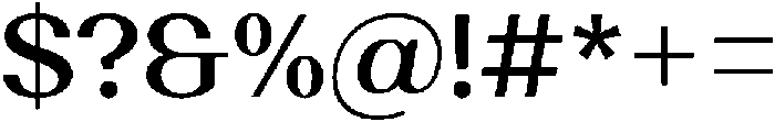 Vactine Medium otf (500) Font OTHER CHARS