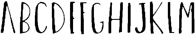Vagabond Regular otf (400) Font UPPERCASE