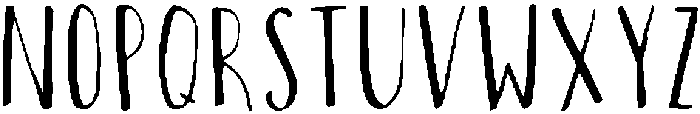 Vagabond Regular otf (400) Font UPPERCASE