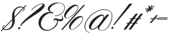 VagenthaCalligraphy otf (400) Font OTHER CHARS