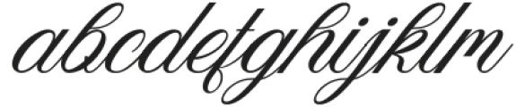 VagenthaCalligraphy otf (400) Font LOWERCASE