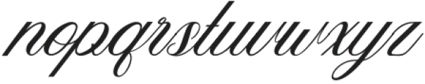 VagenthaCalligraphy otf (400) Font LOWERCASE