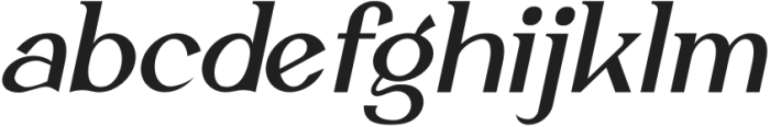 Vaggoe Italic otf (400) FONT