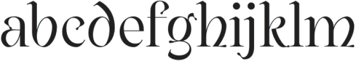 Vailnoise Regular otf (400) Font LOWERCASE