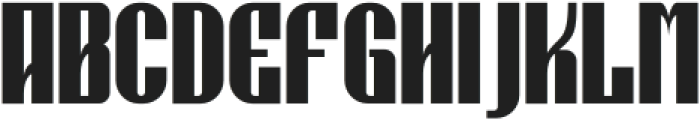 Vakinler Regular otf (400) Font UPPERCASE