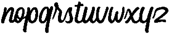Valencia Script otf (400) Font LOWERCASE
