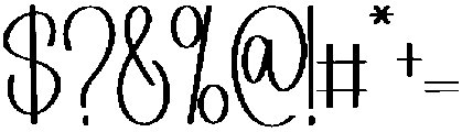 Valendays Regular otf (400) Font OTHER CHARS