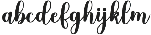 Valentina Holiday Script Regular otf (400) Font LOWERCASE