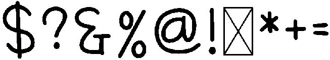 Valentina Regular otf (400) Font OTHER CHARS