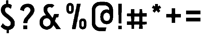 Valentina Regular otf (400) Font OTHER CHARS