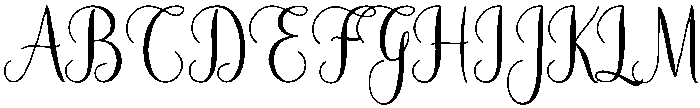 Valentina otf (400) Font UPPERCASE