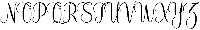 Valentina otf (400) Font UPPERCASE
