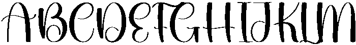 Valentine Baby Regular otf (400) Font UPPERCASE