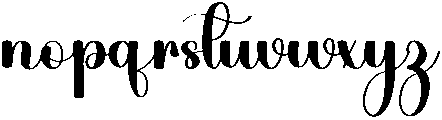 Valentine Baby Regular otf (400) Font LOWERCASE