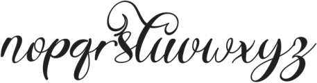 Valentine Bellia Italic Italic ttf (400) Font LOWERCASE