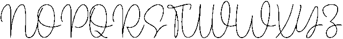 Valentine Collection Regular otf (400) Font UPPERCASE