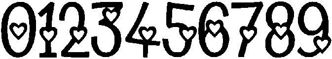 Valentine Day Regular otf (400) Font OTHER CHARS