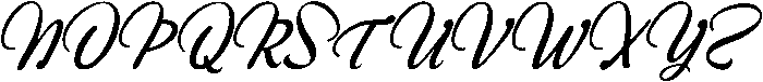 Valentine Nathalia Italic Italic ttf (400) Font UPPERCASE