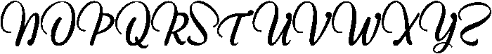 Valentine Nathalia ttf (400) Font UPPERCASE